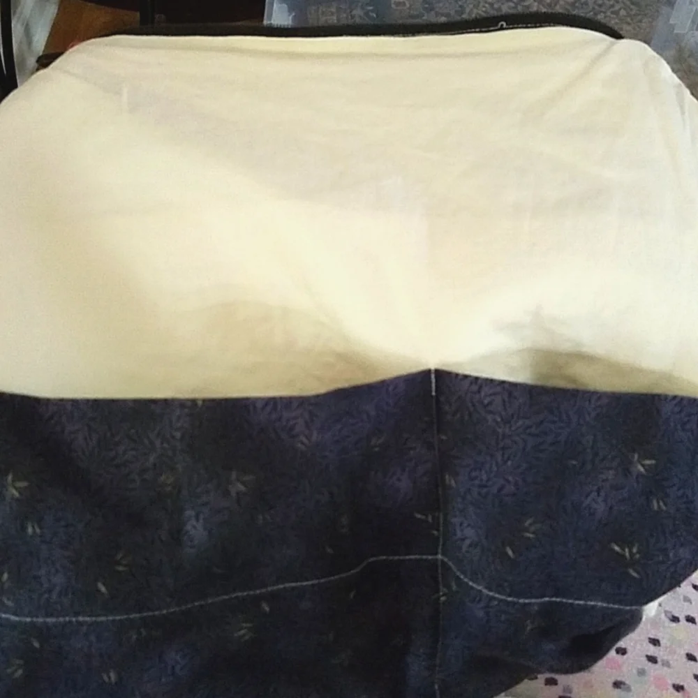 Hand Crafted Red and Black Fabric Over The Shoulder Bag